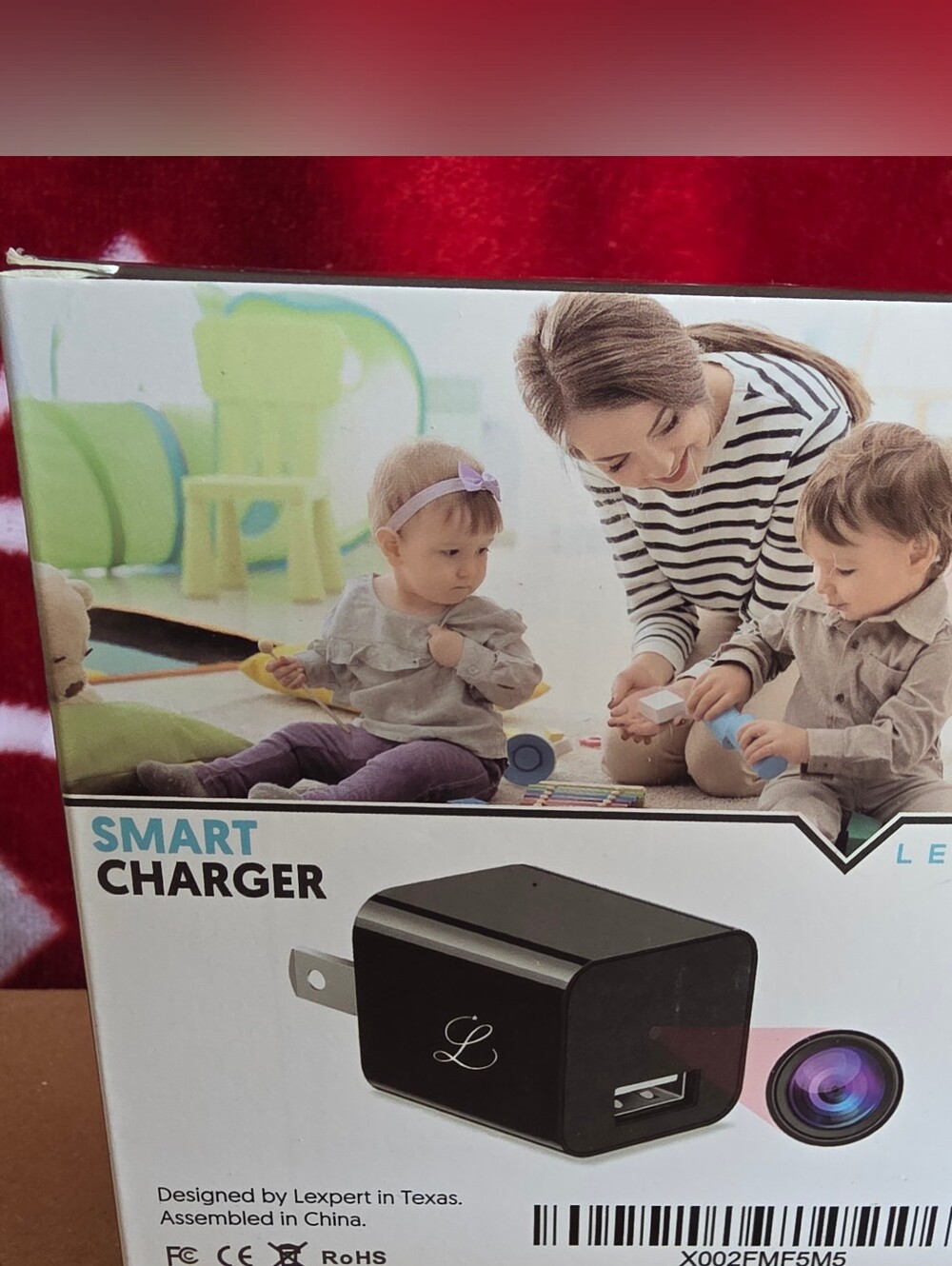 2-in-1 Camera Security Nanny Cam / Phone Charger